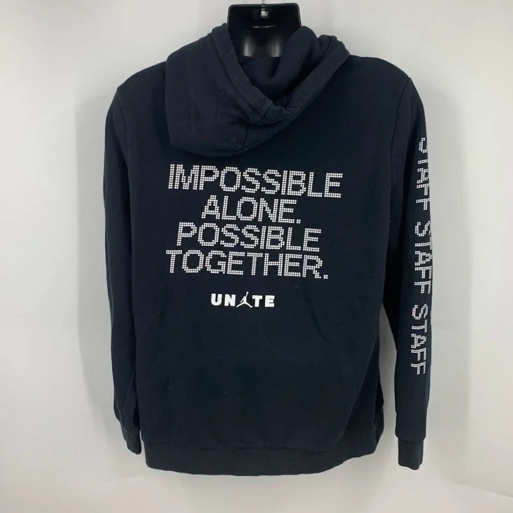 Nike Men's AiR Jordan Hub 23‎ Staff Impossible Alone Long Sleeve Hoodie SZ L